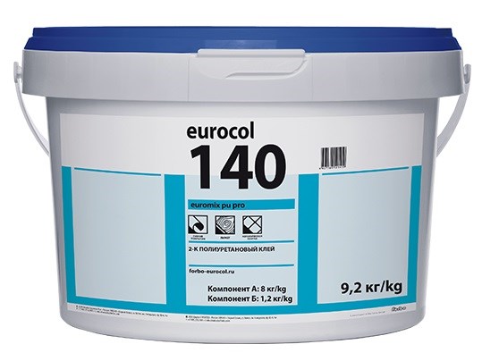 2-K полиуретановый клей Forbo 140 EUROMIX PU PRO