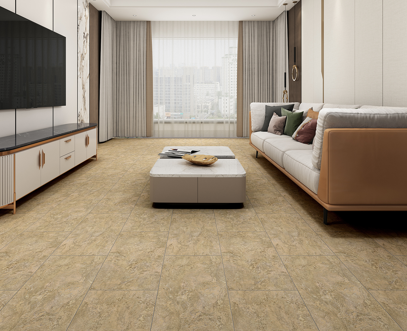Напольная ПВХ плитка VERTIGO Inspire  9511 KARELIAN SLATE