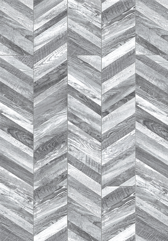 Напольная ПВХ плитка VERTIGO Trend Chevron 7303 CHEVRON SILVER